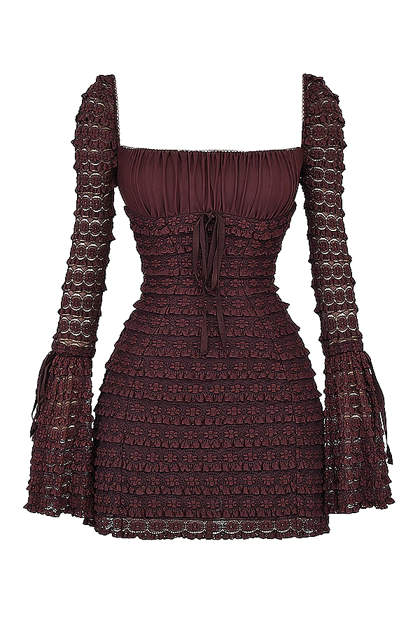 Selena | Vestido Espresso