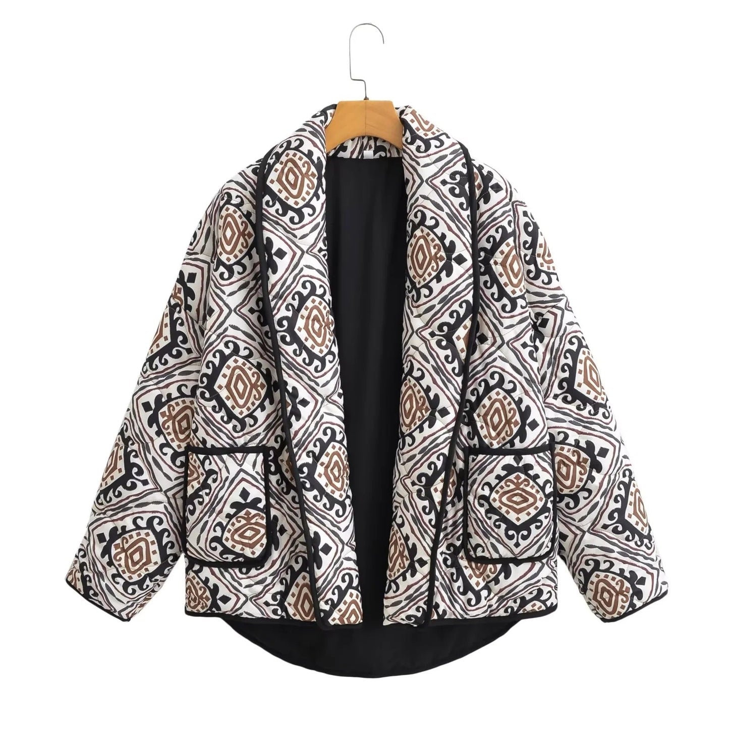 Estrella | Chaqueta acolchada estampada
