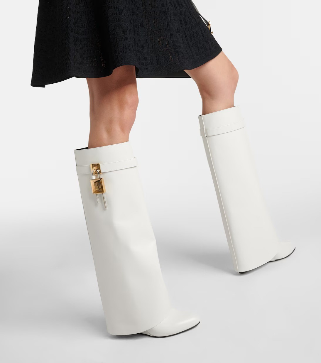 Shark | Botas blancas de diseño vanguardista
