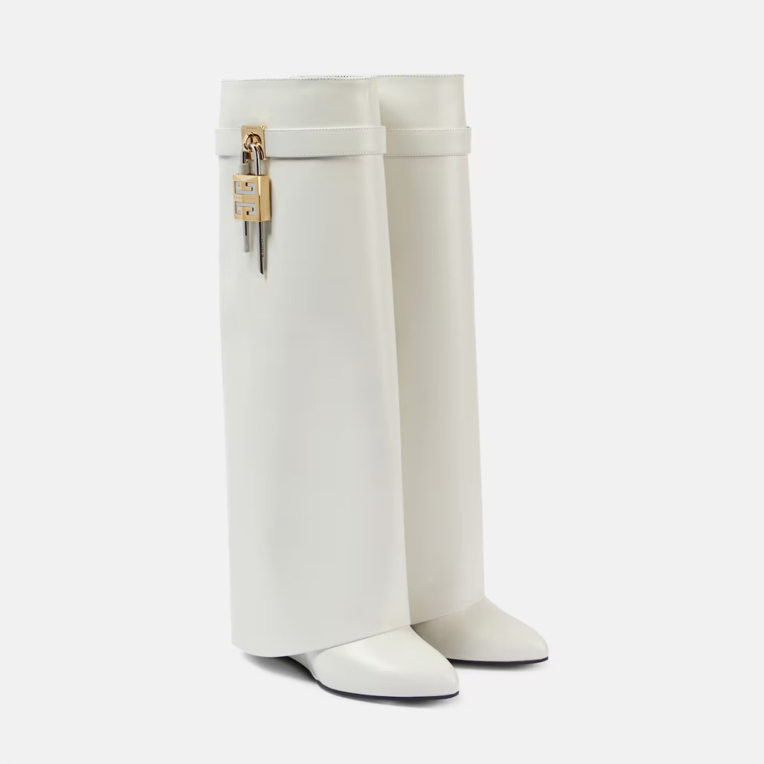 Shark | Botas blancas de diseño vanguardista