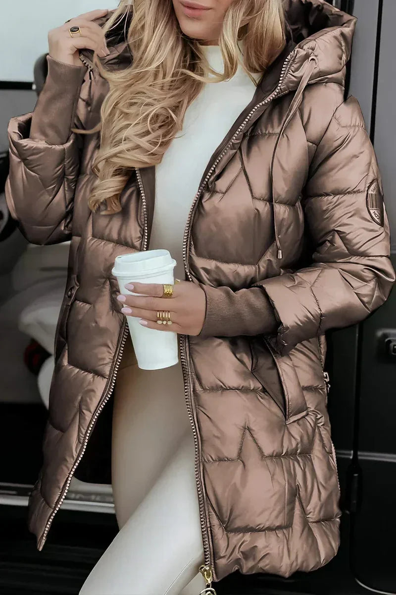 Valentina | Abrigo de invierno elegante con capucha