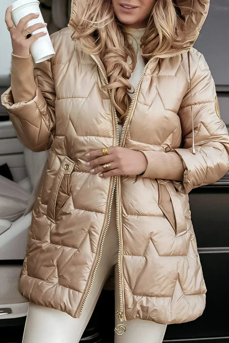Valentina | Abrigo de invierno elegante con capucha