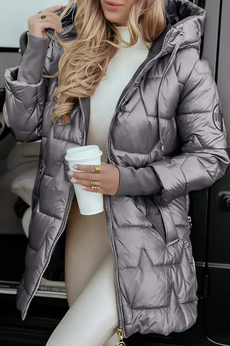 Valentina | Abrigo de invierno elegante con capucha