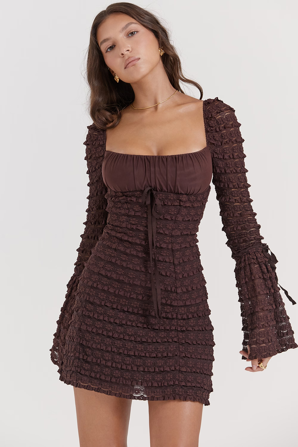 Selena | Vestido Espresso