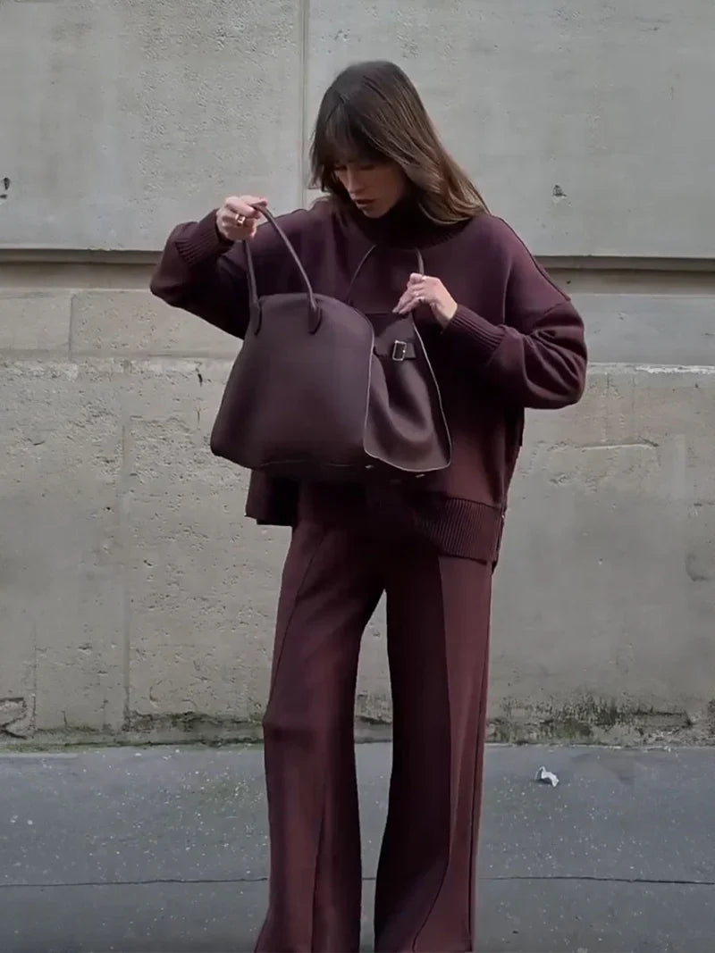 Aurora - Conjunto a juego de corte holgado