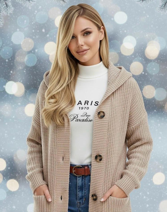 Mia | Cárdigan largo elegante