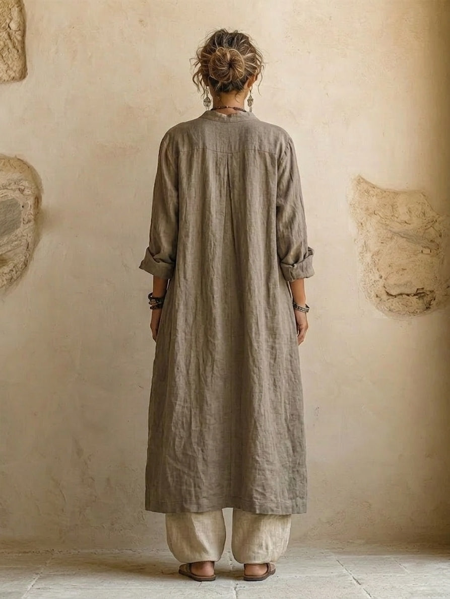 Patrizia | Set da 3 pezzi misto cotone e lino di alta qualità