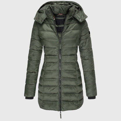 Leticia | Chaqueta larga de plumón